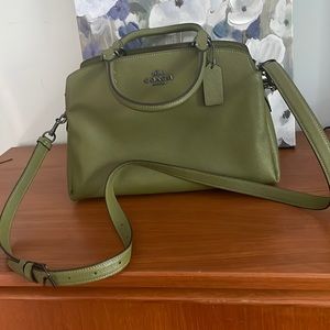 Green Coach Bag—never used. New, without tags. Gift from family member.